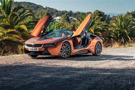 Photo Bmw 2018 I8 Roadster Orange Cars