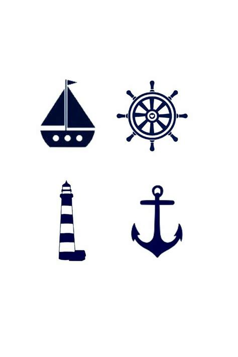 Pin By Amber Wangemann On Rock Art Nautical Logo Silhouette Clip Art