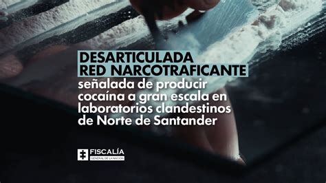 Desarticulada red narcotraficante señalada de producir cocaína a gran