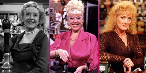 Coronation Street Pub Rovers Return All The Barmaids Past And Present