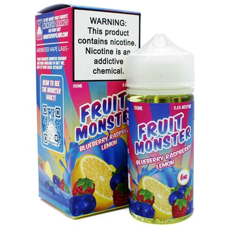 Blueberry Raspberry Lemon By Fruit Monster 100ml Tfn Price Point Ny