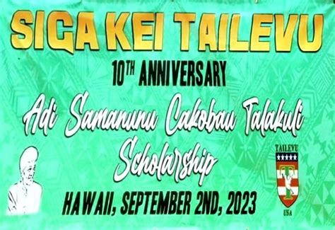 tailevu usa supports fiji   big   event  kakela beach oahu