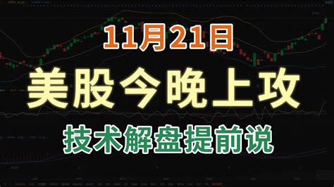 11月21日盘前分析，美股今天还要冲高，苹果等公司还将上涨！ Youtube