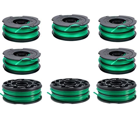 LEIMO DF 080 Spool Trimmer Spools Compatible With Black Decker GH1000