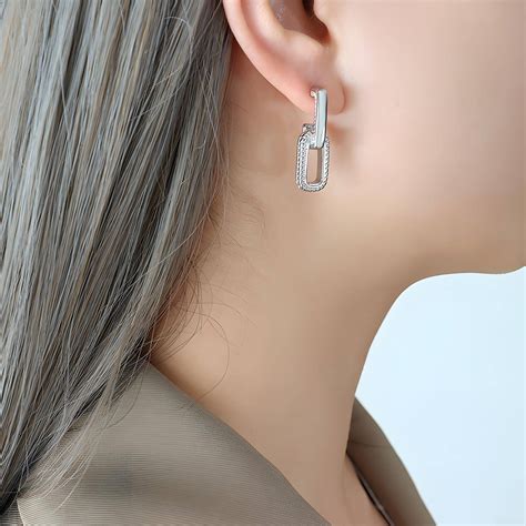 Stainless Steel Earrings Intensity SKU 87026 0 Wholesale Supplier Glozzo