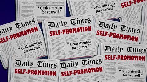 Self Promotion Promote Job Newspaper Stock Motion Graphics SBV