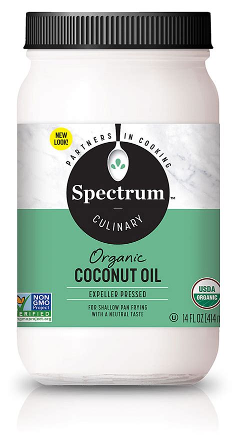 Spectrum Culinary Organic Coconut Oil Expeller Pressed 14 Fl Oz Vitacost