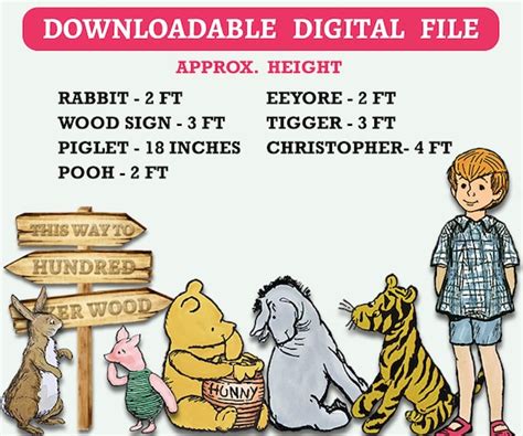 Classic Winnie The Pooh Characters