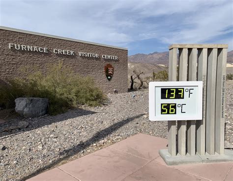 death valley hits   highest temperature recorded  earth
