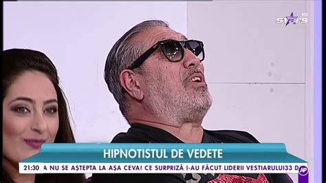 Hipnotistul Care A F Cut Senza Ie N Finala Iumor N Platoul De La