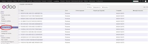 Aceptar o Rechazar solicitudes de cancelación de CFDI Odoo Sft