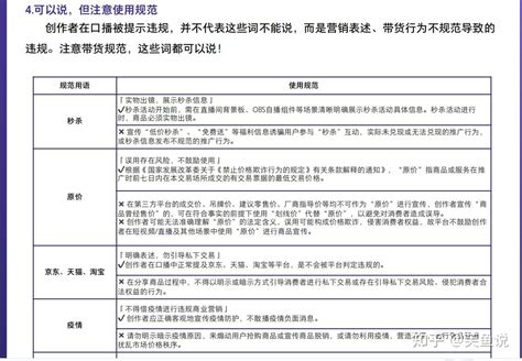 2023最新抖音直播违规词与行为准则避免违规 违规行为大全 知乎