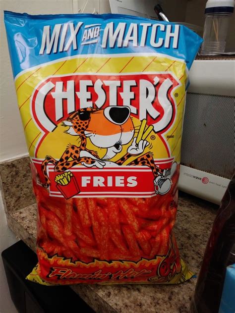 Snack 13 Chester S Fries Flamin Hot Flavor Artofit