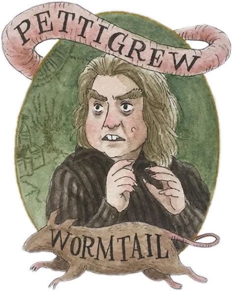 Peterpettigrew Wormtail Sticker By Rachel2274 Harry Potter Sketch