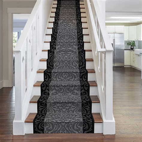 Runrug Stair Carpet Runner Stain Resistant 750cm X 60cm Baroque