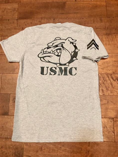 Marinesusmc Devil Dogs Military Tee Shirt Veteran Etsy