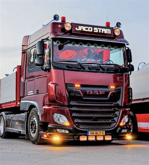 Feux De Jour Led Orange Pour Daf Xf Et Cf Euro Go In Style Nl