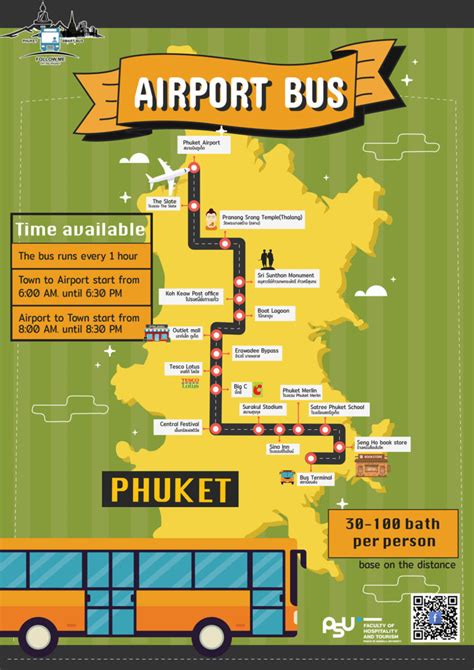 Phuket Airport Bus - Bus from Airport to Phuket Town - PHUKET 101