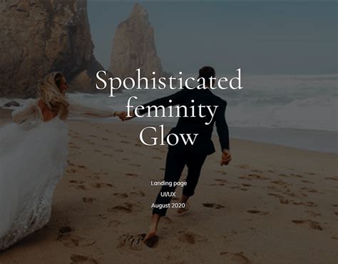 Glow- Atelier of wedding dresses :: Behance