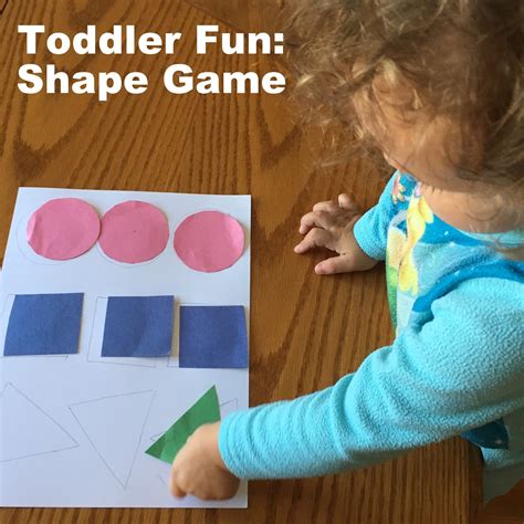 What I Live For: Toddler Fun: Shape Game