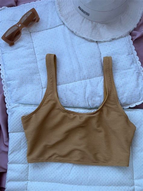 Billabong Tanlines Longer Tank Bikini Top On Carousell