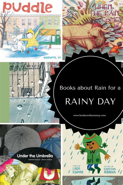 15 Picture Books about Rain for Rainy Days · Book Nerd Mommy