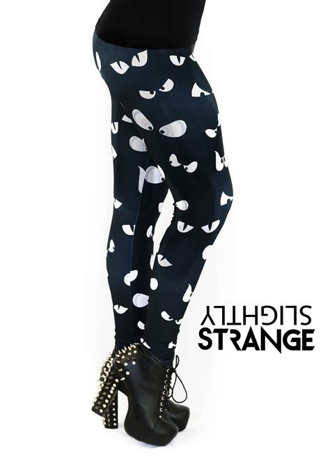 Creepy Halloween Eyeball Leggings From Slightly Strange Fashion