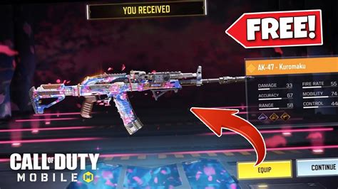 New How To Get Free Legendary Gun Epic Ak Skin In Call Of Duty