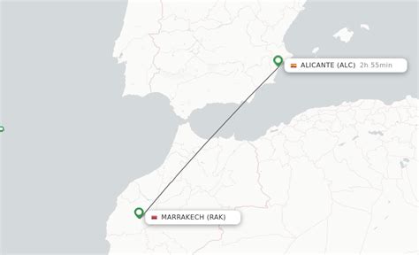 Direct Non Stop Flights From Marrakech To Alicante Schedules