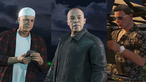 Dr. Dre, Jimmy Iovine, Scott Storch & DJ Pooh Cameo in GTA 5: The Cayo ...