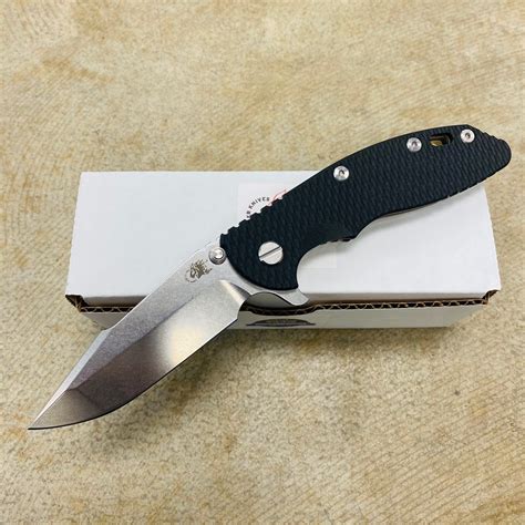 Rick Hinderer XM 18 3 5 Harpoon Spanto Tri Way Stonewash Bronze Black