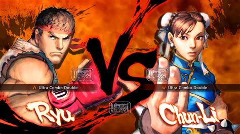 Ultra Street Fighter IV Ryu Vs Chun Li YouTube