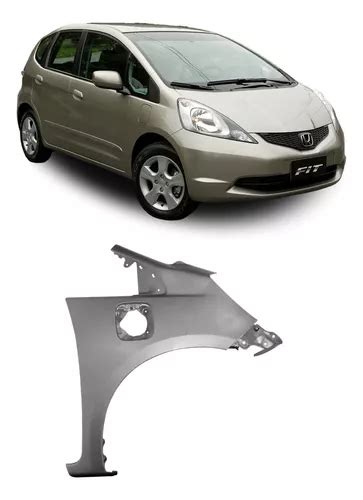 Paralama Dianteiro Direito Honda Fit 2009 2010 2011 Furo