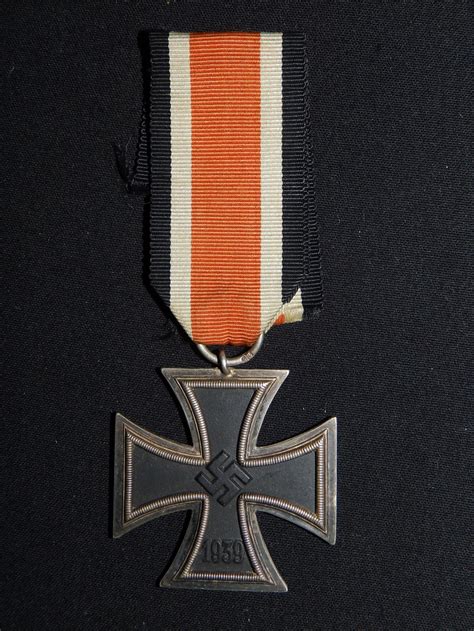 Ek J H Werner With Pkz Number Iron Cross Collector