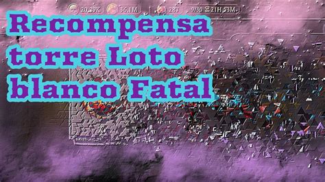 Torre De Loto Blanco Fatal Youtube