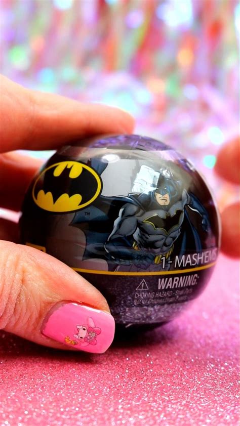 Batman Mashems Asmr Toys Mashems Batman Squishy Fidgets Video