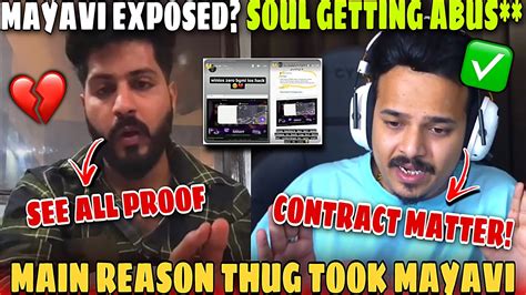 Mayavi Exposed Main Reason Why Thug Took Mayavi In Team Soul Youtube