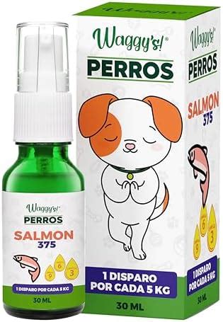 Waggys Aceite Relajante Salm N Para Perros Chicos Apoyo Para El