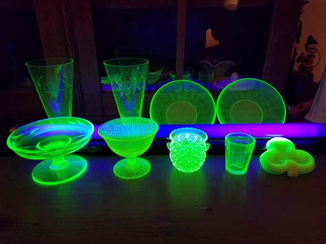 My Uranium Glass Collection Is Growing Pics