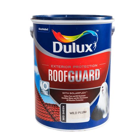 Zim Zone Dulux Roofguard Wild Plum Lt Roof Paint