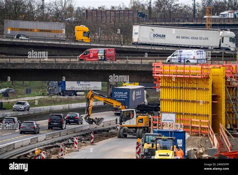 Autobahnkreuz Duisburg Kaiserberg Kompletter Um Und Neubau Des Kreuz