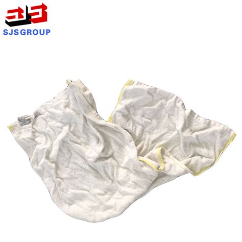 Pure White 25kgbale 55cm 100 Cotton Rags