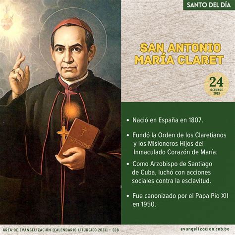 San Antonio María Claret Área de Evangelización