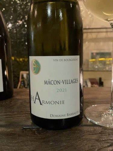 Domaine Barraud Harmonie M Con Villages Vivino Italia