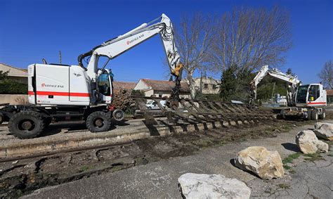 Travaux Ferroviaires Sur La Future Ligne Avignon Carpentras Jean Luc