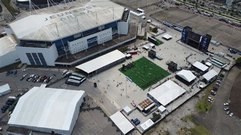 VISTA AÉREA DO IEM RIO MAJOR JEUNESSE ARENA YouTube