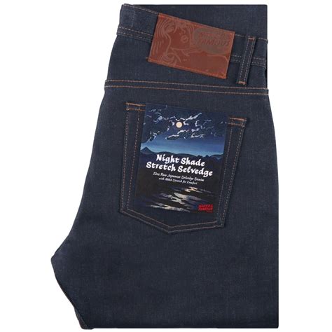 Naked And Famous Denim Naked Famous Night Shade Stretch Selvedge