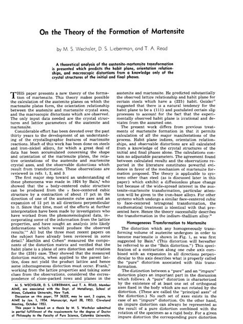 Martensite Formation | PDF | Crystal Structure | Matrix (Mathematics)