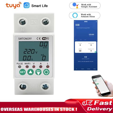 Tuya Compteur D Nergie Intelligent Wi Fi KWh Compteur D Nergie