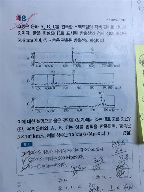 지구과학1 수능완성 실모 지식in